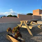 Beautiful Private Rooftop With Sea View 4 People *